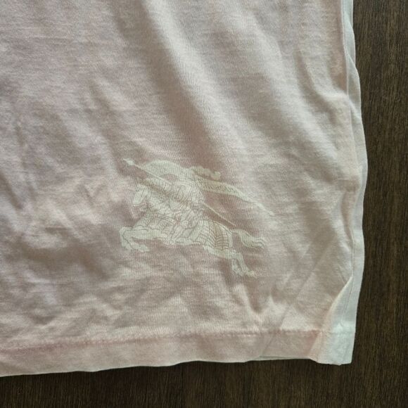 Burberry Pink t-shirt Logo size XL - Picture 2 of 10